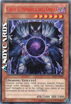 CAIUS IL MONARCA DELL'OMBRA