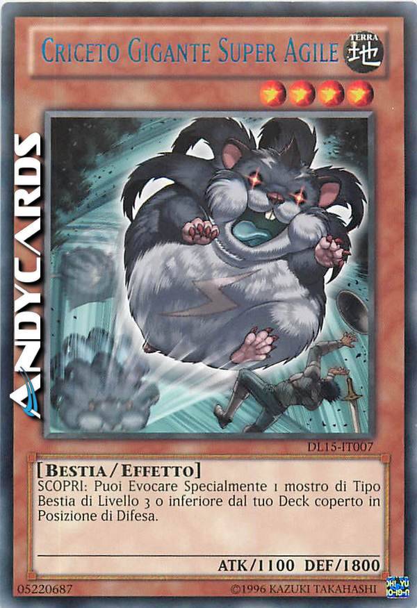 yugioh hamster card Yugioh Super-Nimble Mega Hamster ABPF-EN083 1st Edition Super Rare Nea main image 0