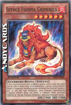 SFYNGE FIAMMA CHIMERICA