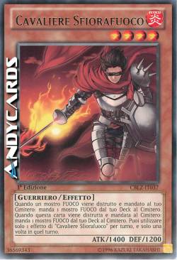 CAVALIERE SFIORAFUOCO