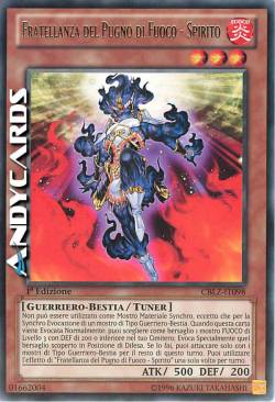 FRATELLANZA DEL PUGNO DI FUOCO - SPIRITO