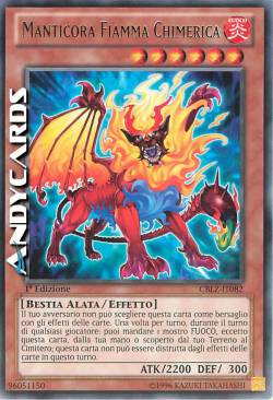 MANTICORA FIAMMA CHIMERICA