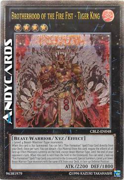 FRATELLANZA DEL PUGNO DI FUOCO - RE TIGRE