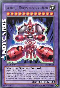 BARBAROID, LA MACCHINA DA BATTAGLIA FINALE