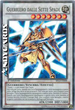 GUERRIERO DALLE SETTE SPADE