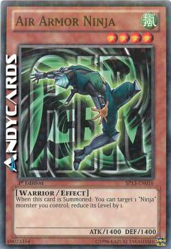 NINJA ARMATURA D'ARIA