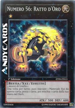NUMERO 56: RATTO D'ORO
