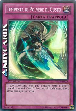 TEMPESTA DI POLVERE DI GUSTO