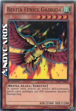 BESTIA FENICE GAIRUDA