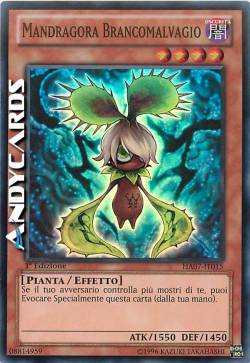 MANDRAGORA BRANCOMALVAGIO