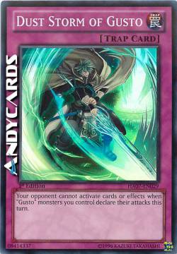 TEMPESTA DI POLVERE DI GUSTO