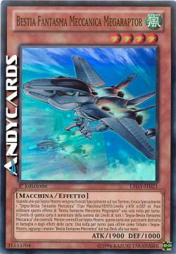 BESTIA FANTASMA MECCANICA MEGARAPTOR