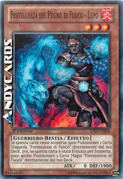FRATELLANZA DEL PUGNO DI FUOCO - LUPO