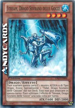 STREAM, DRAGO SOVRANO DELLE GOCCE