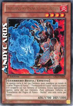 FRATELLANZA DEL PUGNO DI FUOCO - BUFALO