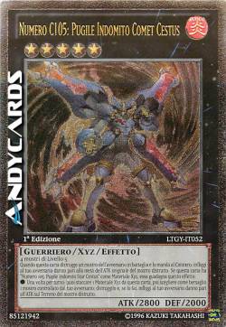 NUMERO C105: PUGILE INDOMITO COMET CESTUS