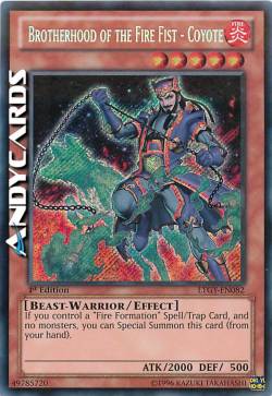 FRATELLANZA DEL PUGNO DI FUOCO - COYOTE