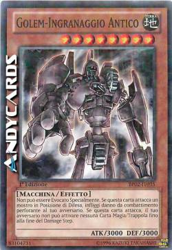 GOLEM-INGRANAGGIO ANTICO