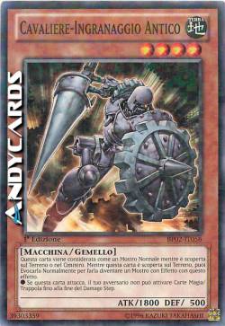 CAVALIERE-INGRANAGGIO ANTICO