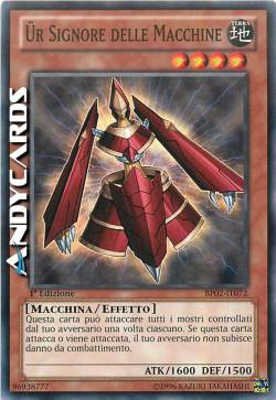 ÜR SIGNORE DELLE MACCHINE