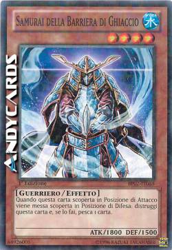 SAMURAI DELLA BARRIERA DI GHIACCIO