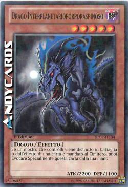 DRAGO INTERPLANETARIOPORPORASPINOSO