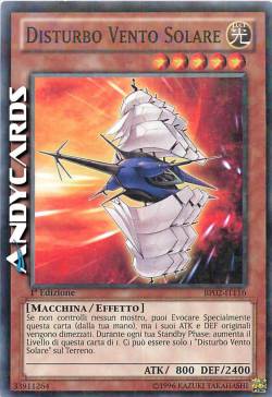 DISTURBO VENTO SOLARE