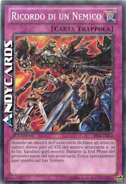 RICORDO DI UN NEMICO