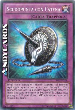 SCUDOPUNTA CON CATENA