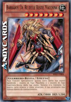 BARBAROS ÜR,RE DELLE BESTIE MACCHINA