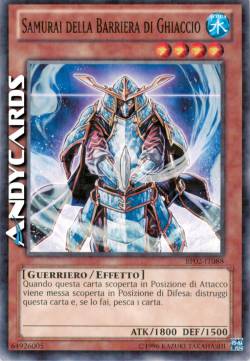 SAMURAI DELLA BARRIERA DI GHIACCIO