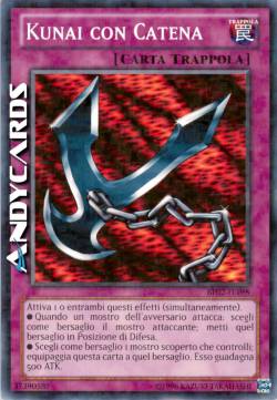 KUNAI CON CATENA