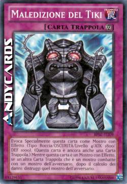 MALEDIZIONE DEL TIKI