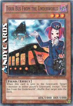 TOUR BUS FROM THE UNDERWORLD