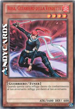 ROSA GUERRIERO DELLA VENDETTA