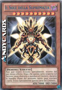 IL SOLE DELLA SUPREMAZIA