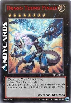 DRAGO TUONO FINALE