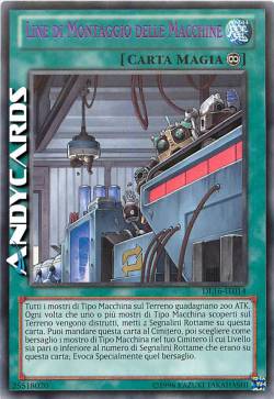 LINE DI MONTAGGIO DELLE MACCHINE (EX LINEA)