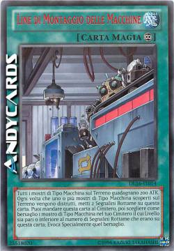 LINE DI MONTAGGIO DELLE MACCHINE (EX LINEA)