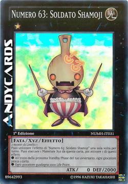 NUMERO 63: SOLDATO SHAMOJI