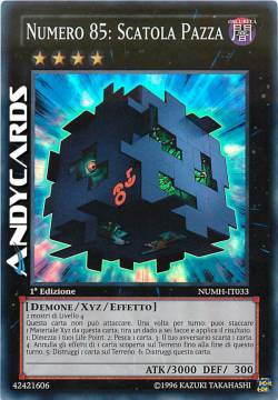NUMERO 85: SCATOLA PAZZA