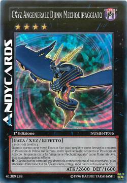 CXYZ ANGENERALE DJINN MECHQUIPAGGIATO