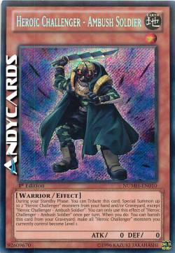 SFIDANTE EROICO - SOLDATO DA IMBOSCATA