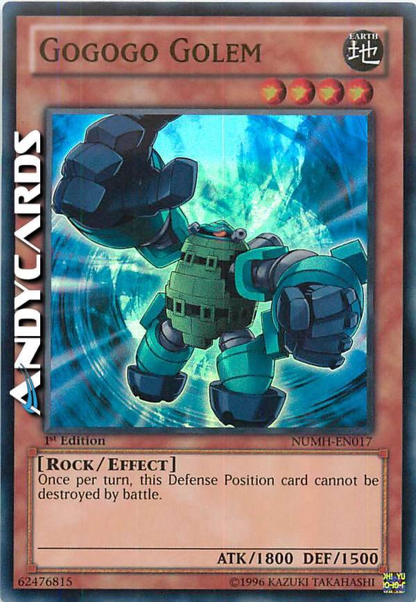 GOGOGO GOLEM | AndyCards Srl