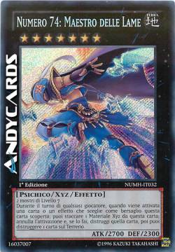 NUMERO 74: MAESTRO DELLE LAME