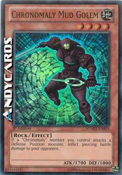 CRONOMALIA GOLEM DI FANGO