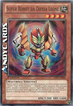 SUPER ROBOT DA DIFESA LEONE