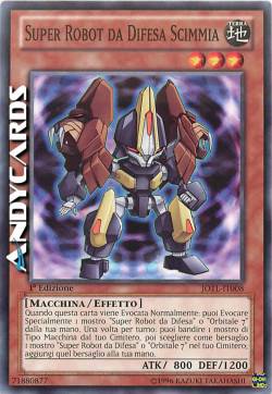 SUPER ROBOT DA DIFESA SCIMMIA