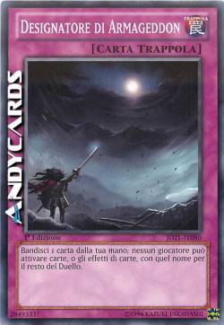 DESIGNATORE DI ARMAGEDDON