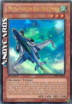 BESTIA FANTASMA MECCANICA BLU IMPALA